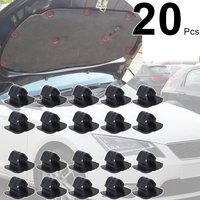20Pcs For SEAT Leon 2012 - 2020 Ibiza Exeo Ateca Arona Alhambra Engine Bonnet Front Hood Sound Deadener Insulation Rivets Clips