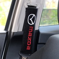 Comfortable Car Seat Belt Shoulder Protector Pads Auto Styling Covers for Mazda 2 Mazda 3 MS For Mazda 6 CX-5 CX5 Car-Styling