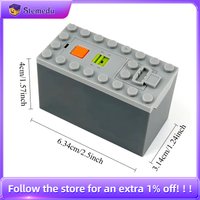 MOC Building Block Power 88000 AAA Battery Case Shell Box 8883 Technical Parts MOC Train Car compatible with legoeds Bricks