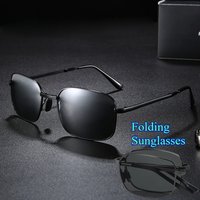 AliExpress MOYOKA UV400 Polarized Sunglasses Man Portable Foldable Round Frame Shade Windshield Eyeglasses Bicycle Accessories Eyewear