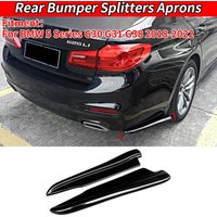 Car Accessories For BMW 5-Series G30 G31 G38 2018 2019 2020 2021 2022 Rear Bumper Splitters Aprons Lip Winglet Wrap Angle Carbon