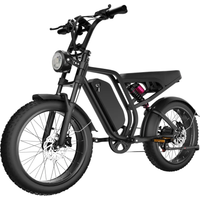 AliExpress Electric Bike BLUVALL SU8 1500W Powerful Motor 52V20AH Removable Battery E-bike Hydraulic Brake 20*4 Inch Fat Tire Electric Bike