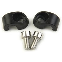 Lightweight Practical Replacement Durable Cycling Brake Guide Black 2pcs Brake Cable Brake Housing Cable Guide