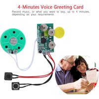DIY Greeting Card Chip 4 Minutes Recordable Voice Sound Chip Voice Greeting Card for Holiday