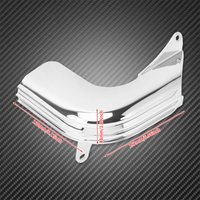 Motorcycle Coolant Hose Cover Cooling Fluid Pipe Protection Black/Chrome For Indian Scout Sixty 2015-2023 Bobber Sixty 2018-2023