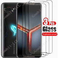 1-3PCS Tempered Glass For Asus ROG Phone II ZS660KL 6.59" Protective ON PhoneII Phone2 ROG2 Screen Protector Cover Film