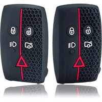 New Sale Silicone Car Remote Protector Holder Shell for Land Rover Jaguar XF XFR XK XKR XK8 XJ8 2007-2013 Rubber Key Cover Case