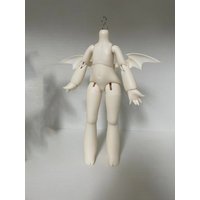 1/6 BJD Doll Body Resin Material Jointed Movable Doll Body With Angel Wing Elf Wing For 1/6 BJD Doll