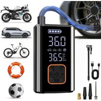 AliExpress ANJI Portable Electric Wireless Car Air Pump Smart Tire Inflator Universal Multifunctional Inflator for Sedan SUV Off-road Bike