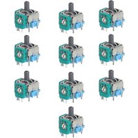 10Pcs Thumbstick Replacement Original 3D Analog Joystick Grip Sticks for PS5