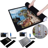 Puzzles Pad Jigsaw Roll Felt Mat Playmat Puzzles Blanket For Up To 1500 Pcs Puzzle Accessories New Portable Travel Storage Bag