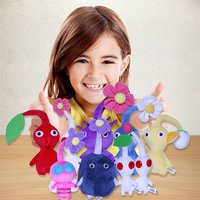Pikmin Plush Toy Cartoon Game Plushie Olimar Flower Bud Leaf Cute Japanese Anime Soft Stuffed Plant Animal Doll Gift for Fans