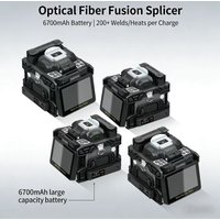 L-90C Fiber fusion splicer machine 10 languages with touch screen 6 Motors OPM VFL tool kits
