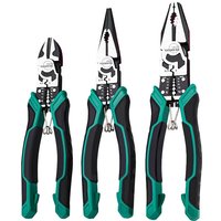 Heavy Duty 9 Inch Linesman Pliers Professional Grade Wire Stripper Crimper Tool for Electricians Mechanics Industrial Use