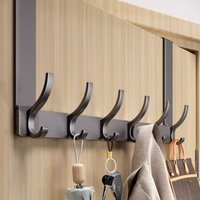 Hook Over The Door Home Organizer Rack Clothes Coat Hat Towel Hanger Bathroom Accessories Holder Door Hook