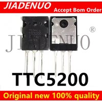(10pcs) 100% New 2SA1943 TO-3P 2SC5200 TO-3PL 3pair (5PCS SC5200 SA1943) TTC5200 TTA1943 Chipset