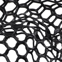 Durable Rubber Replacement Fishing Net Deepened Soft Fishing Net 55cm Fishing Landing Net Saltwater Fishing