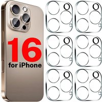 1-5PCS Camera Lens Protection Glass For iPhone 16 Plus 15 14 13 11 Pro Max Screen Protector For 13 mini Camera Lens Glass Film