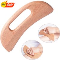 Portable Wooden Gua Sha Board Tool For Body Lymphatic Drainage Massager Manual Massage Scraper For Back Arm Leg Muscle Relax