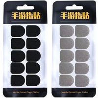 T8WC 10 Pieces Mobile Game Finger Stickers Full for Touch Screen Finger Sticker Sweat-Proof & Breathable Screen Contact