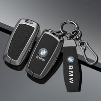 Zinc Alloy Car Key Case Keyless For BMW 1 2 3 5 7 Series F10 F20 F30 335 328 535 E90 E92 E93 Cover Remote Fob Shell Accessories