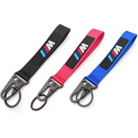 Car Nylon Keychain Key Ring Auto Decoration Accessories For BMW M E46 E90 E60 E91 F20 F30 E39 E36 E92 X1 X2 X3 X4 X5 X6 X7 M1 M2