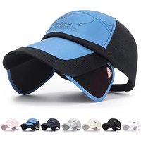 Summer Outdoor Sunscreen Fishing Baseball Cap, UV Protection Sun Hat for Men Women Mountaineering Hunting Cycling Fishing