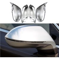 For Audi A7 S7 RS7 C7 2011-2017 Mirror Covers Caps RearView Mirror Case Cover Matt Silver Covers 30 35 40 50 TFSI quattro FSI