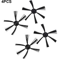 4pcs Side Brushes Kit For MULTILASER HO041 For WAP W100 Vacuum Cleaner Side Brushes Replacement Accessories Robot Brushes Parts
