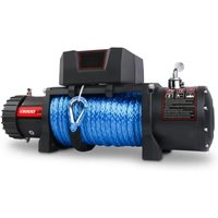 12v 13500lbs Electric Winch With Synthetic Rope