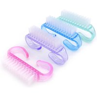5/10pcs Cleaning Nail Brush Tools Colorful Plastic Dust Cleaner Brushes Nail Art Manicure Pedicure Powder Soft Remover