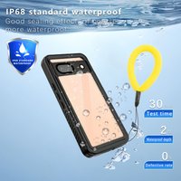 shellbox New Outdoor Sports Swimming Dropproof Waterproof IP68 Pro Phone Case for Google Pixel 7/8 Pro/9 Pro XL/9A with Lanyard