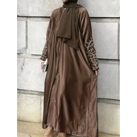 Eid Eid Abaya for Women Beading Dress Woman Party Abayas Ramadan Saudi Arabic Dubai Robe Caftan Vestidos Kaftan 2025 Cardigan