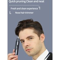 Mini Pocket Nose Hair Trimmer Painless Clipper Nose Ears Hair Eyebrow Waterproof Portable Trimmer For Men Women