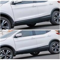 For Nissan QASHQAI J11 2016-2019 2020 2021 2022 Car Door Body Side Molding Trim Cover Protector Strip Scuff Guard Car Accessory