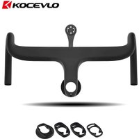 KOCEVLO R03 Full Carbon One-Piece Road Bike Handlebar Aero Drop Handlebar with Spacers