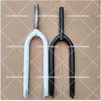 24 26 Inch 4130 Chromoly Steel Front Fork for BMX Street Climbing Bike Rigid Hard Fork