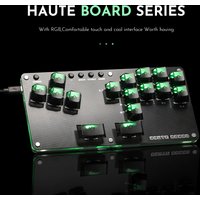 Haute42- COSMOX Mini Stickless Arcade Controller Fightstick Hitbox for PC /Ps3/ Ps4 /Switch arcade joystick fight sticks ps4