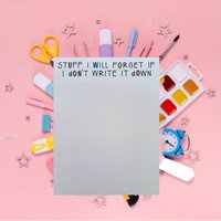 1Pc(50-Page) Creative Humorous To-Do List Notepad, Quirky Daily Task Memo Pad, Portable Planner Notebook for Daily Organization