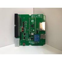 SCSI RADICAL V2 SD/TF Card to 50-Pin SCSI Hard Disk Adapter Converter for Vintage Mac PC, USB Direct File Transfer, Noise Switch