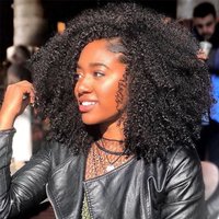 Afro Kinky Curly Bundles Brazilian 1/3 Afro Kinky Human Hair Bundles Deal 8-24" Hair Extensions Curly Human Hair Weave For Women