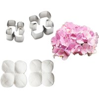 Hydrangea Flower Veiners &Cutters Silicone Molds Crafts For Chocolate Candy Jelly Moulds Baking Pastry Home and Kitchen Tools