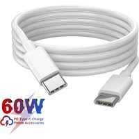 C to C 60W USB C to USB C PD Cable for Phone 15 Pro Max iPad 10 MacBook Smart Cell Phone Type C to Type C PD Fast Charging Cable