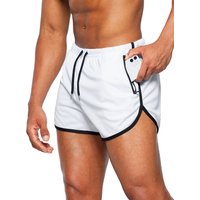 Men's new beach shorts running shorts 3-inch quick drying fitness running fashionable fitness shorts