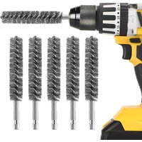 Pipe Brush 1/4 inch Gun Brush 304 Stainless Steel Deburring Hexagonal Bar wire Brush