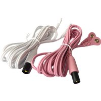 Replacement Electrode Patch Lead Wire Cable Snaps for Omron Massager Electrotherapy Devices HV-F022 021 PM3030