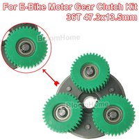 AliExpress NONE E-Bike Motor Gear Clutch Kit 36T 47.3x13.5mm Nylon+Steel Planetary Gear with 88mm Clutch for Bafang Electric 500W Motor Parts