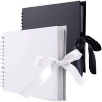Scrapbook DIY Picture Book Album 40 Pages(29*20.5cm), Large Capacity, Pictures Album Book Birthday Wedding Anniversary