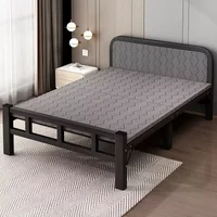 Lazy Recliner Sofa Folding Bed Single Household Simple 침대 Office Siesta Artifact Dormitory Siesta Rental House Iron Cama