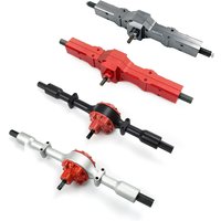 Metallgetriebe Hinterachse mit Stahlgetriebe für WPL D12 C14 C24 C24-1 B14 B24 B36 Mini Truck Upgrade modifizierte Teile
